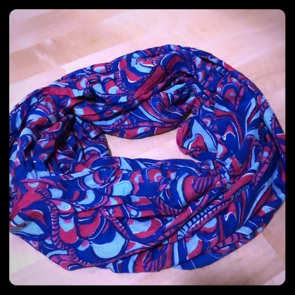 Lilly Pulitzer Peacock Scarf